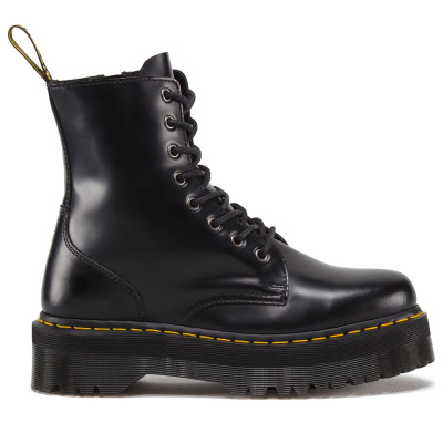 

High Boots Black\Yellow\Side Zipper, Чёрный