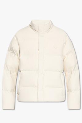 

Cream Down jacket with logo, Бежевый