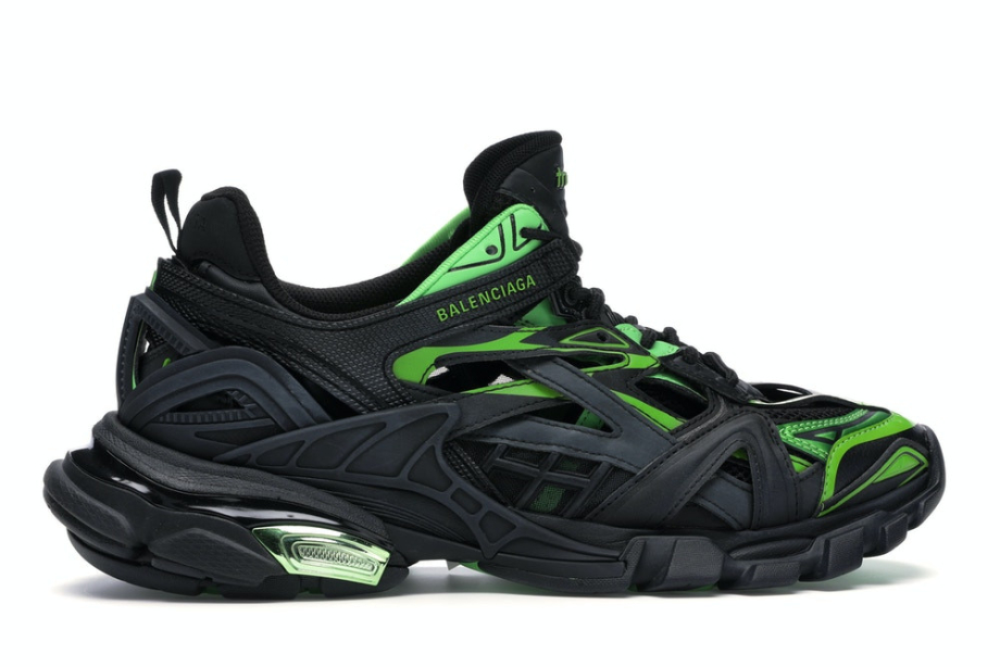 Black and green cheap balenciaga track