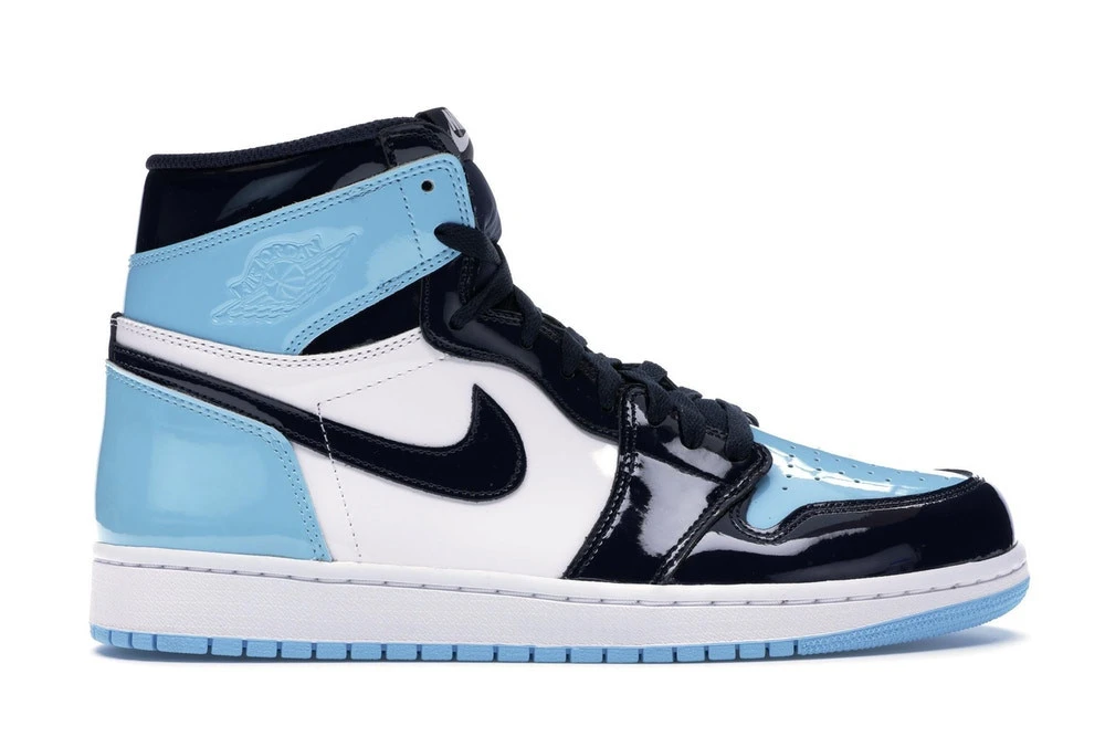 Air Jordan 1 High UNC Patent фото