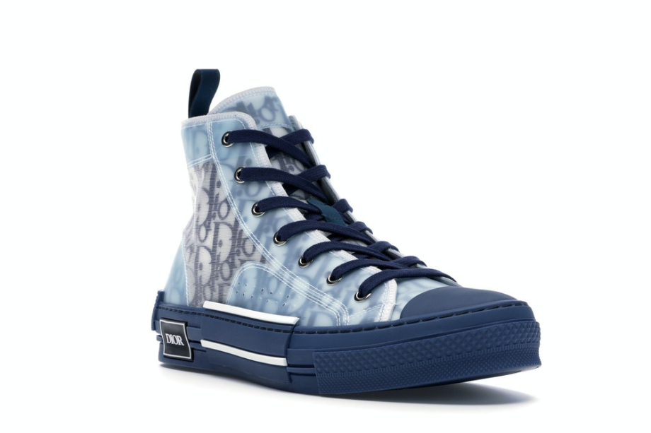 Dior Dior B23 High Top Blue Oblique Meet Market