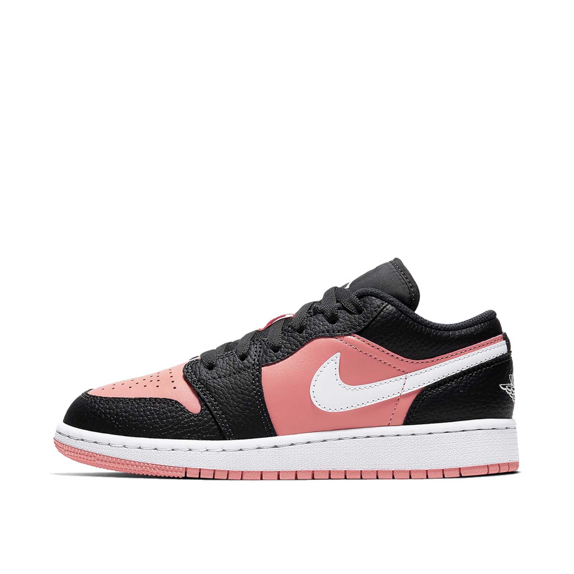 Nike jordan 1 black and pink hotsell