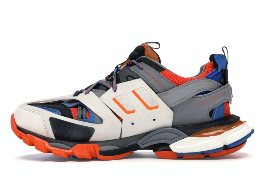 Balenciaga orange sales blue track