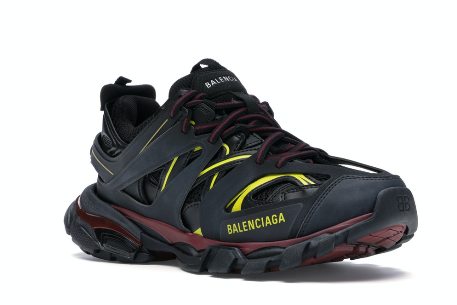 Balenciaga track 2024 black red