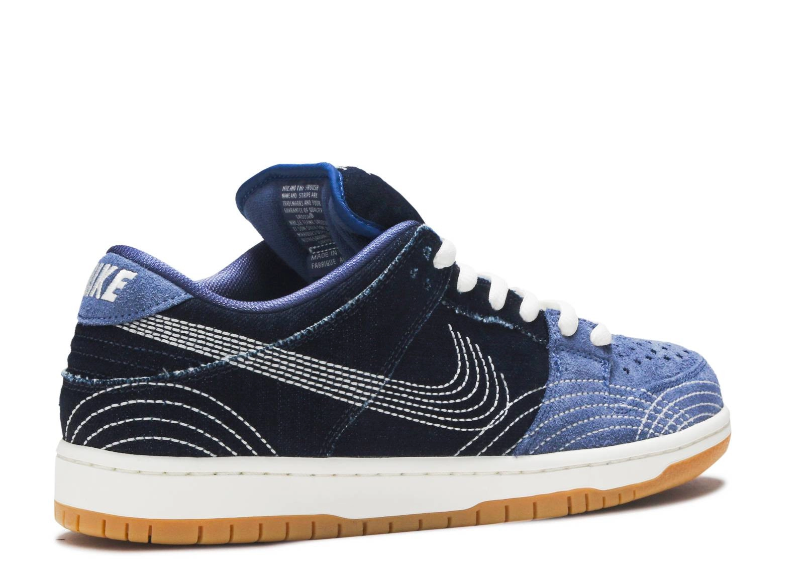 Dunk Low Pro PRM SB Sashiko Pack фото