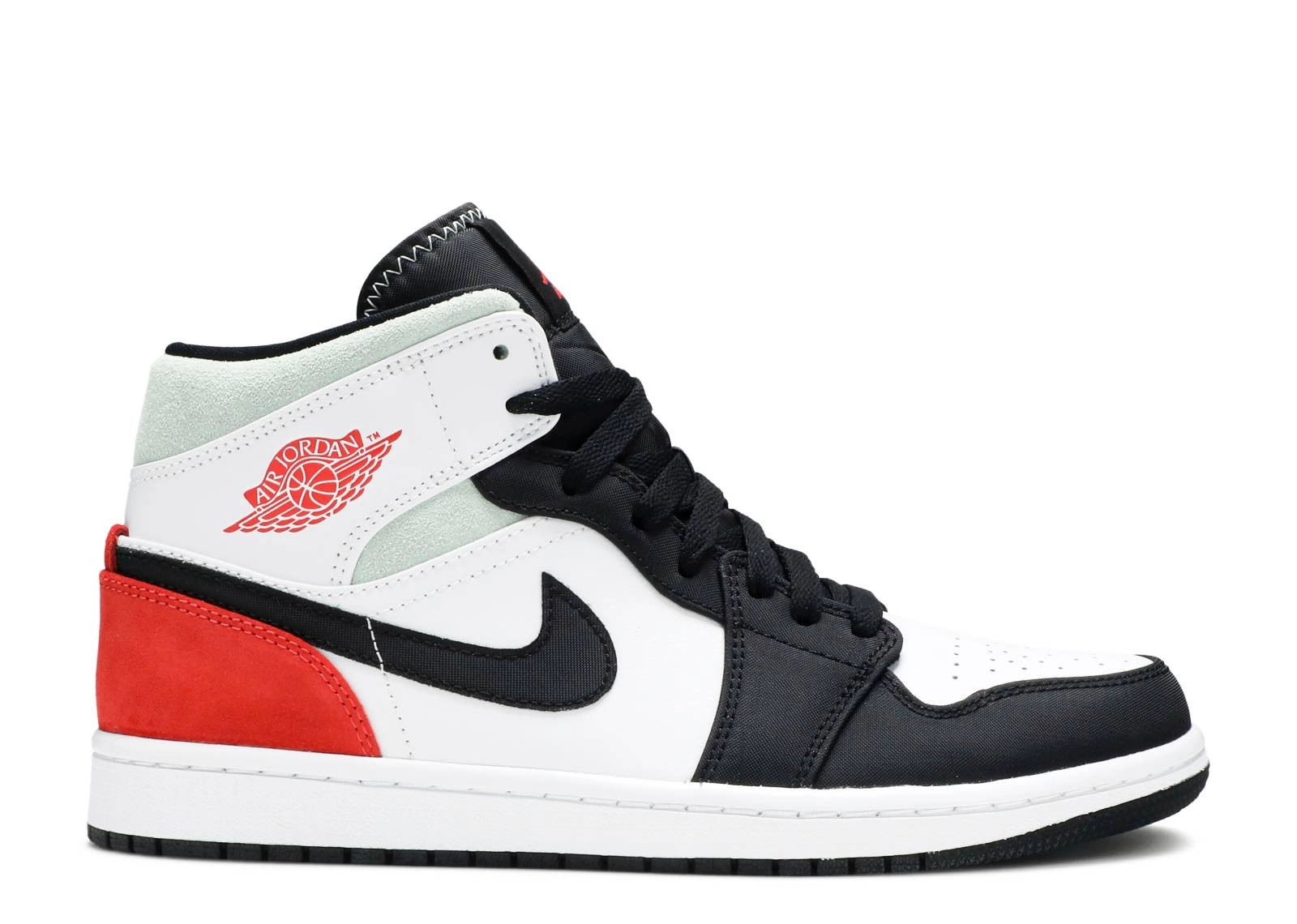 Air Jordan 1 Mid SE Union Black Toe фото