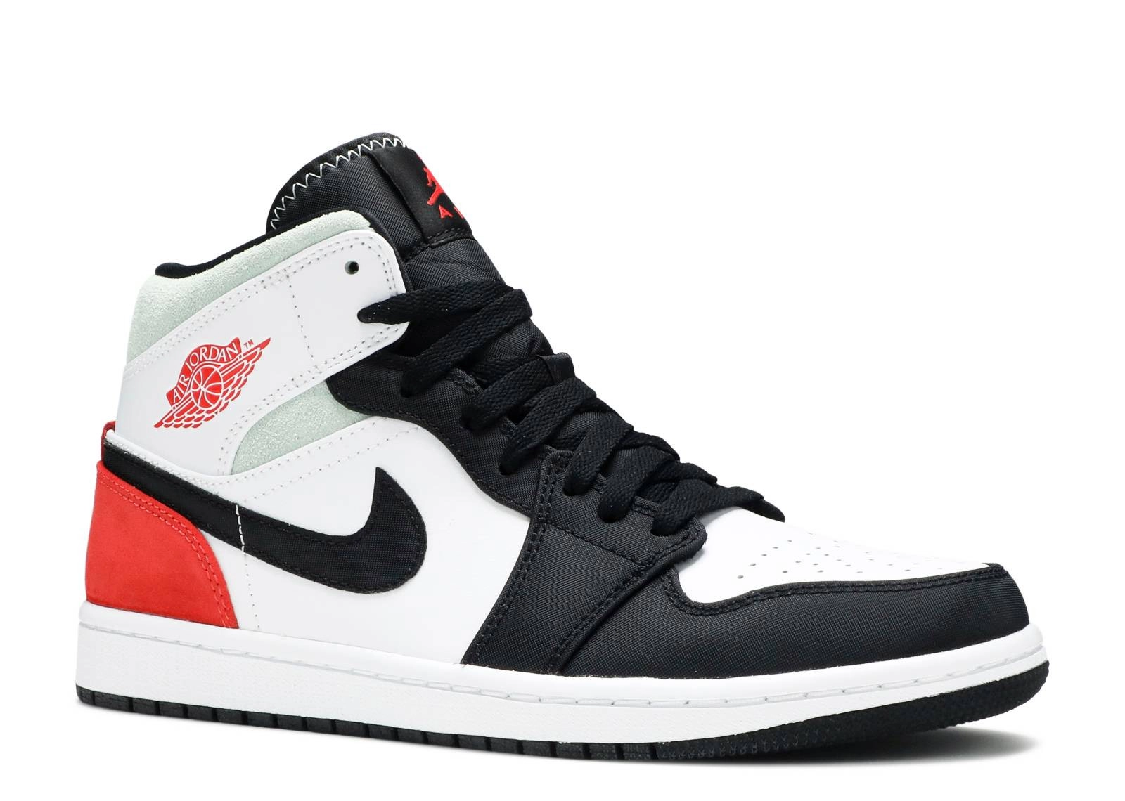 Air Jordan 1 Mid SE Union Black Toe фото