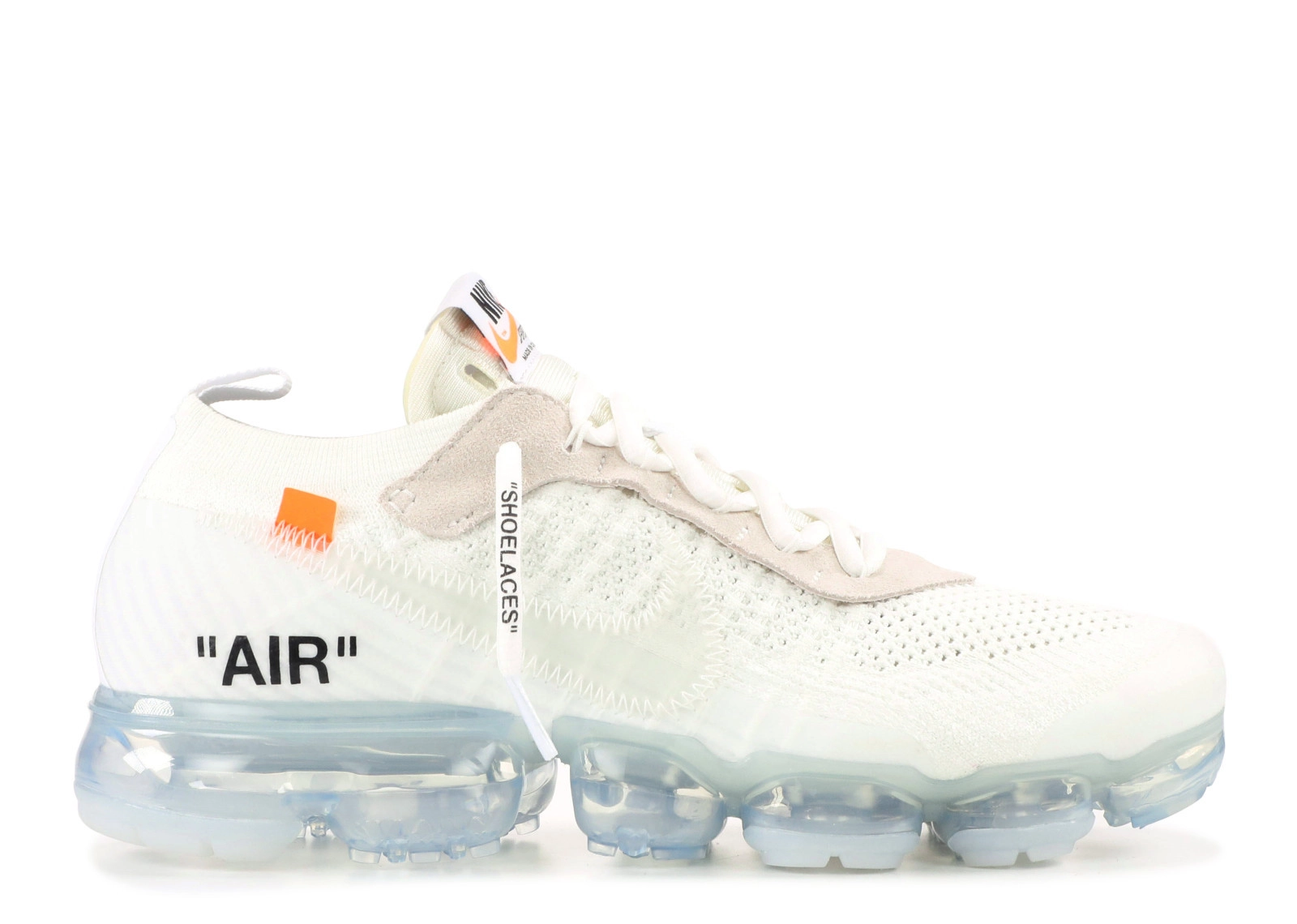 Air Vapor Max Flyknit White (2018) фото