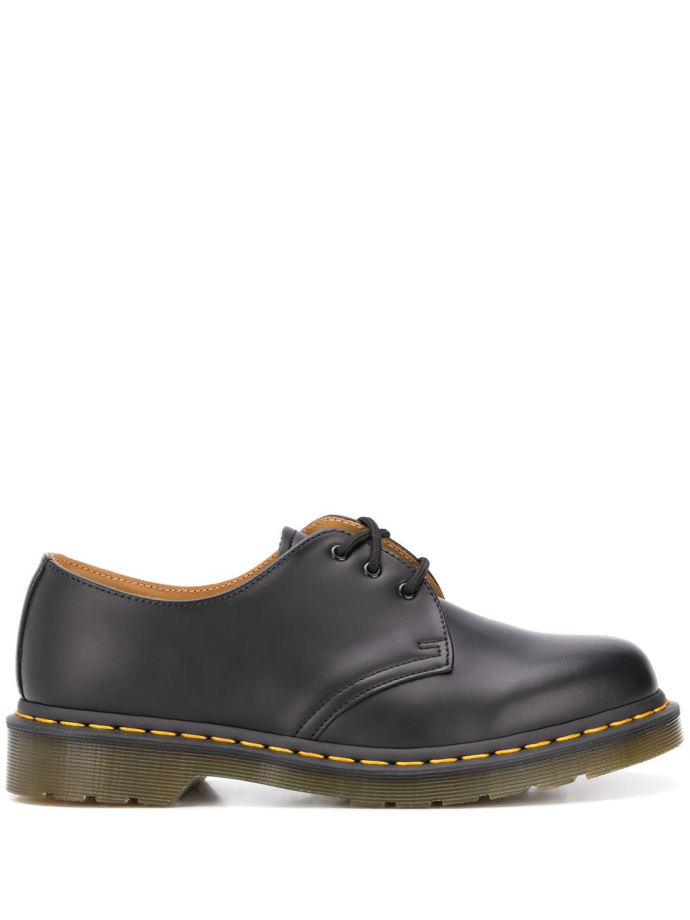 Dr martens 1461 pw best sale black smooth