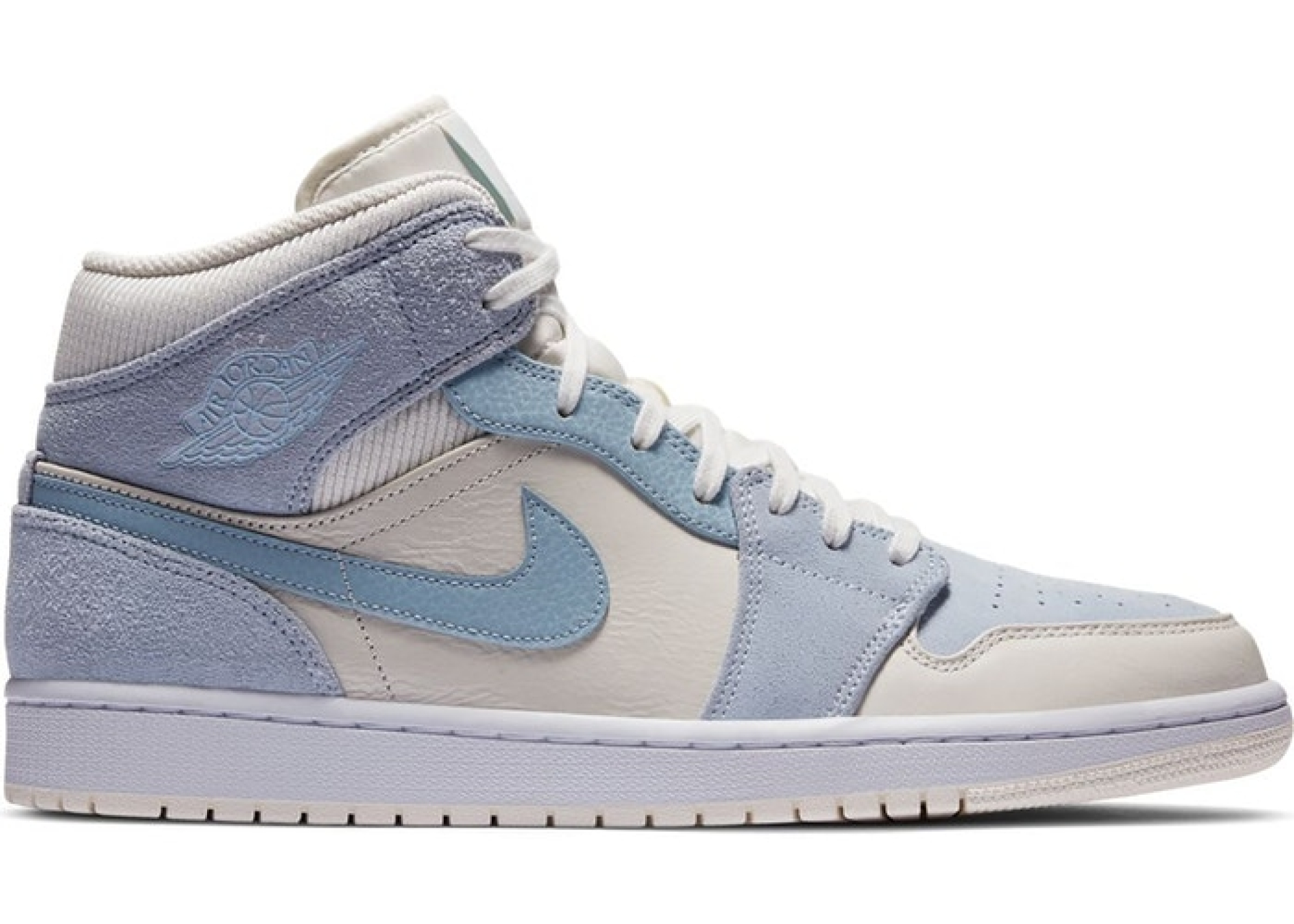 Air Jordan 1 Mid SE Grey Aqua