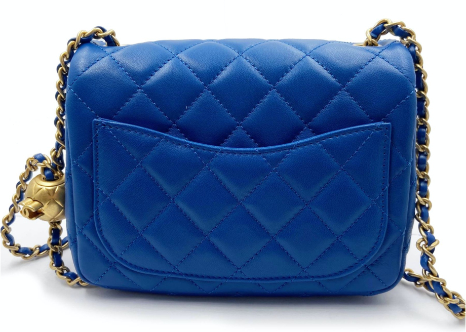 Chanel Chanel Pearl Crush Crossbody Mini Blue Meet Market