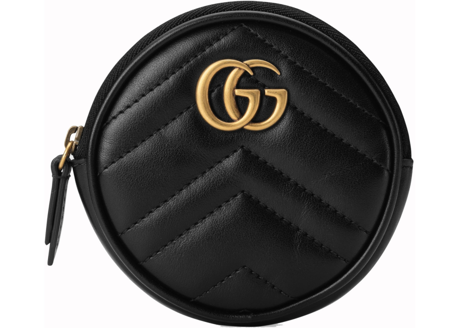 Gucci Gucci GG Marmont Coin Purse Matelasse Black Meet Market