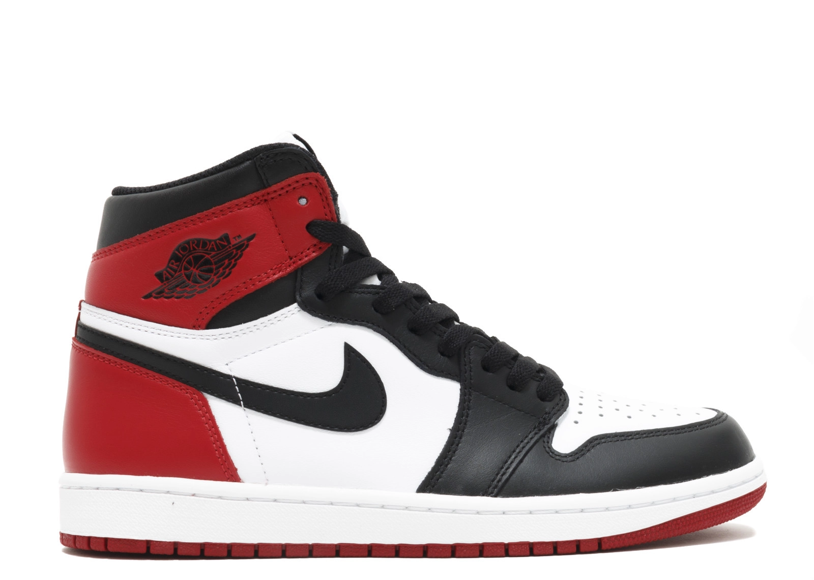 Air Jordan 1 High Black Toe фото