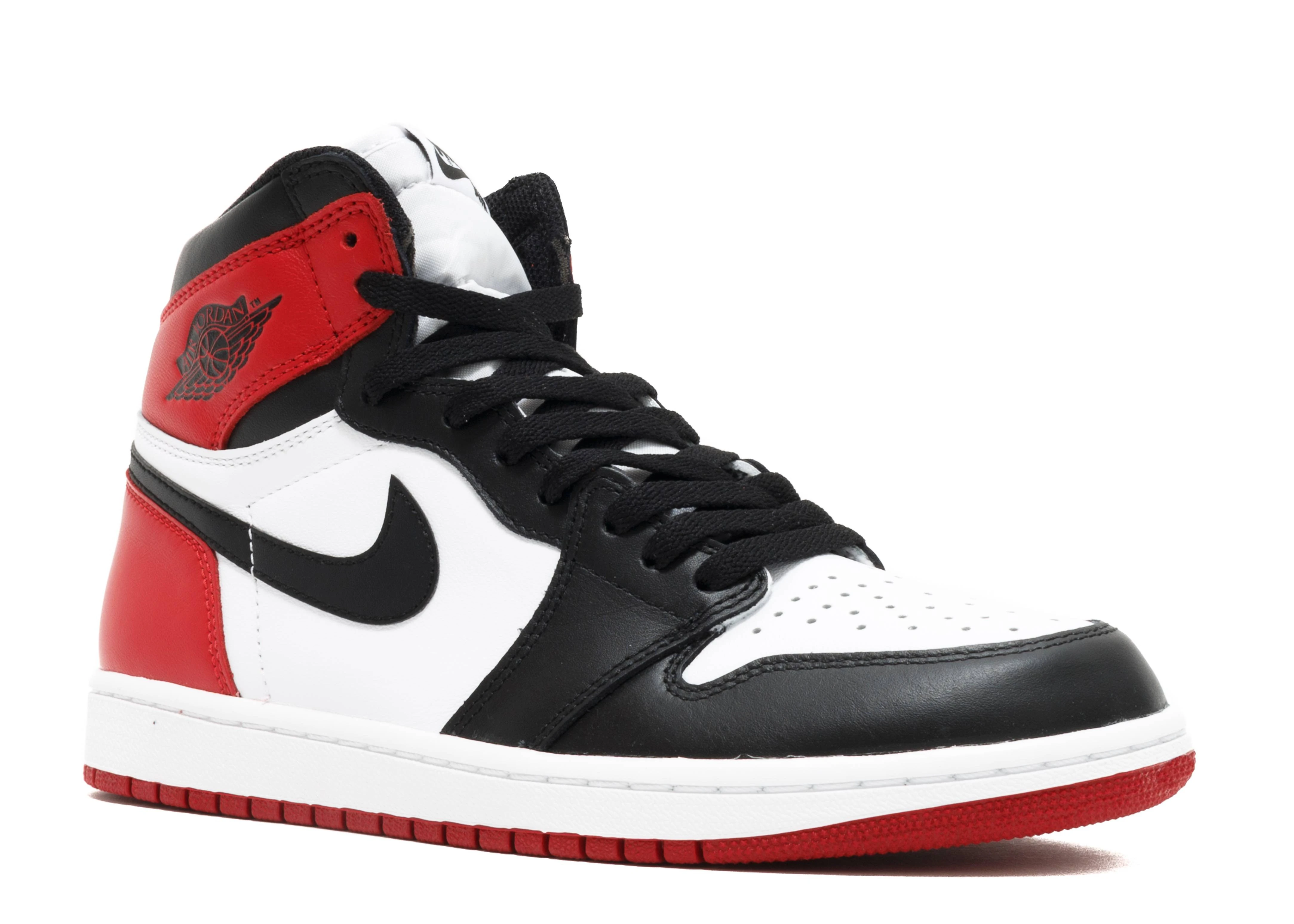 Air Jordan 1 High Black Toe фото