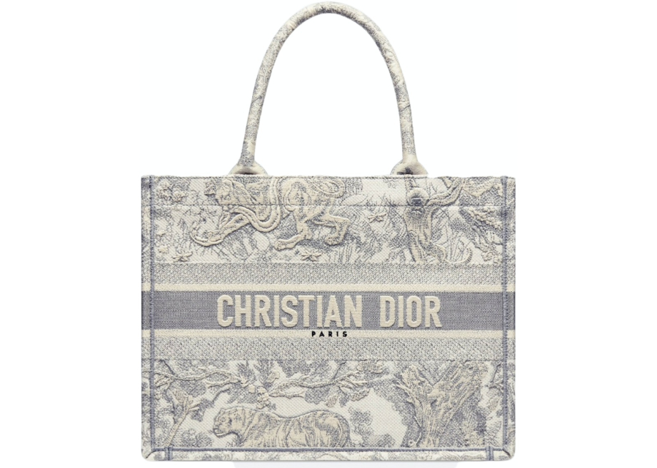 Dior Dior Dioriviera Book Tote Small Gray Meet Market