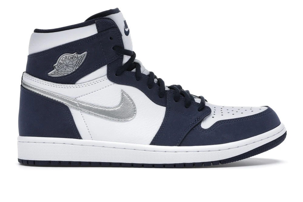 Air Jordan 1 High 1 Retro High COJP Midnight Navy (2020) фото