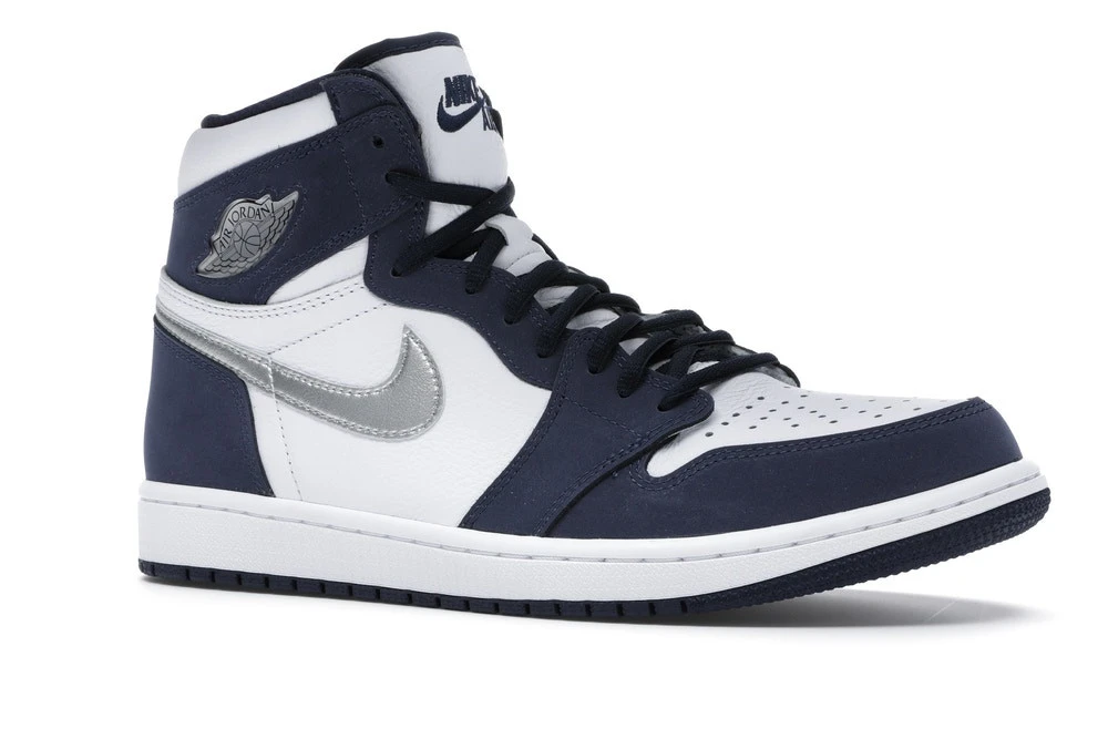 Air Jordan 1 High 1 Retro High COJP Midnight Navy (2020) фото