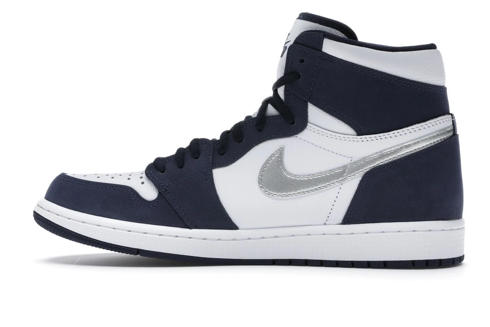 Air Jordan 1 High 1 Retro High COJP Midnight Navy (2020) фото