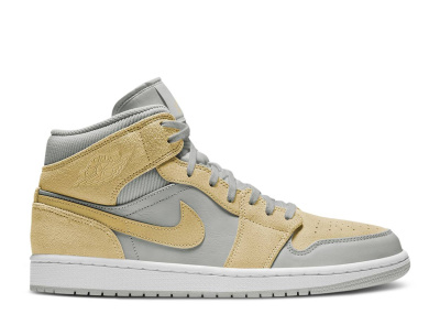 

SE Tan Grey, Серый, Air Jordan 1 Mid