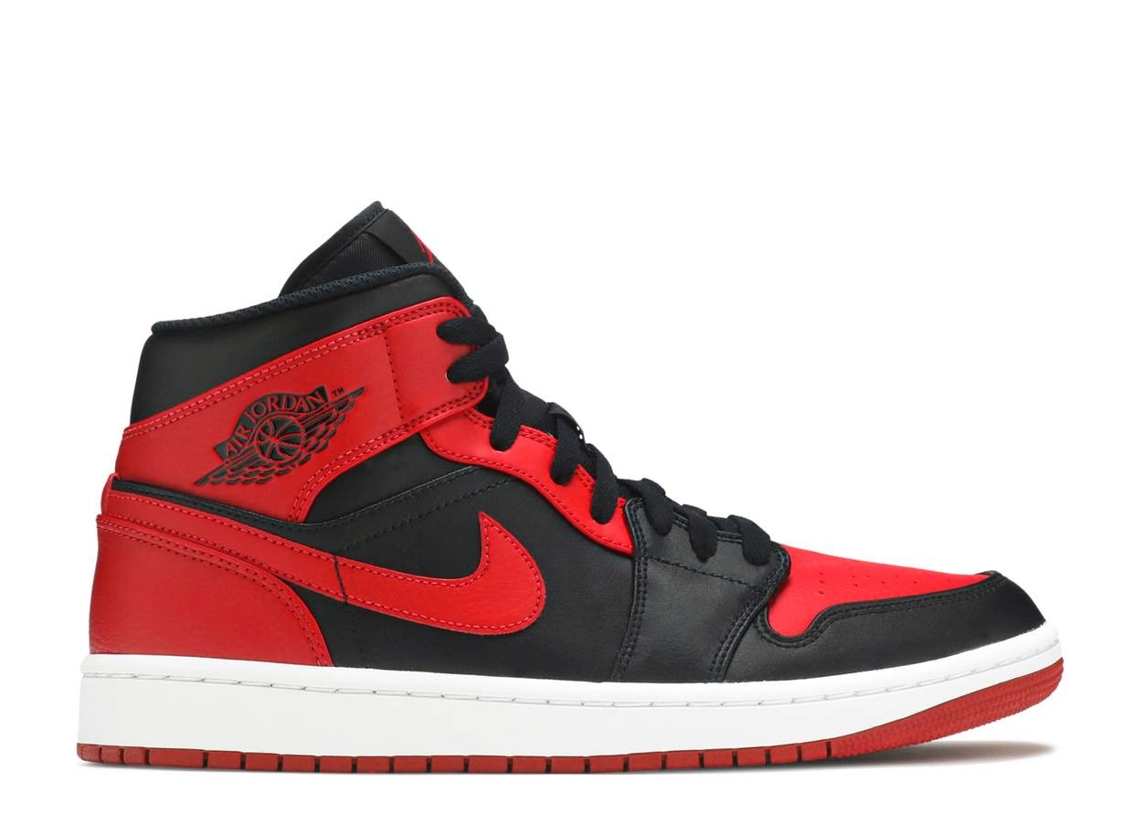 Air Jordan 1 Mid Banned фото