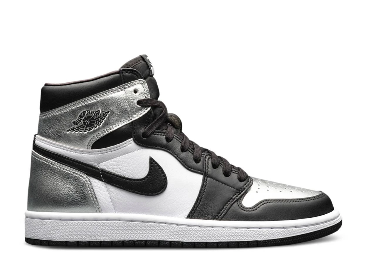 Air Jordan 1 High Jordan 1 Retro Metallic Silver фото