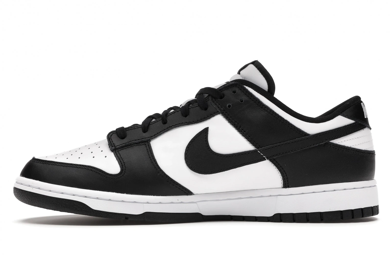 Dunk Low Retro Black White (2021) фото