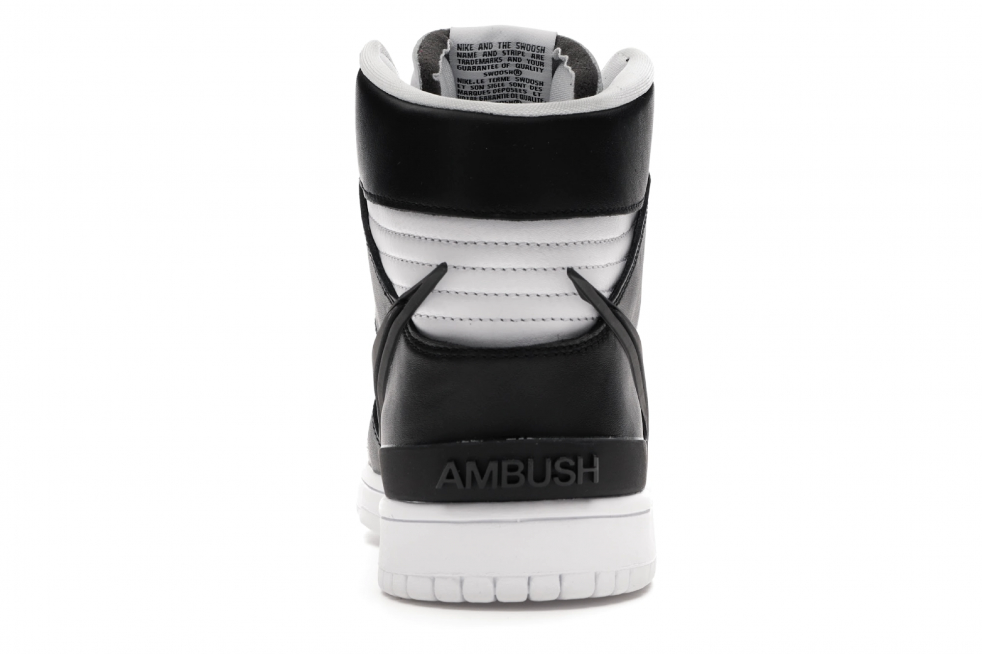 Dunk High Ambush Black White (2020) фото