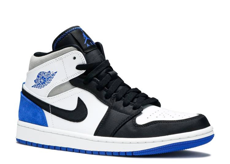 Air Jordan 1 Mid 1 Mid SE Union Royal (2020) фото