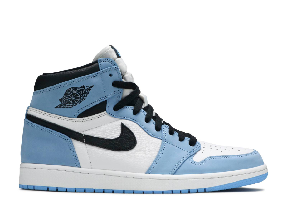 Nike air jordan 1 retro high off-white hotsell university blue