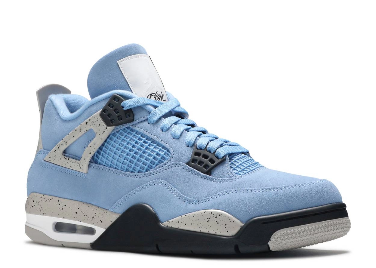 Air Jordan 4 University Blue фото