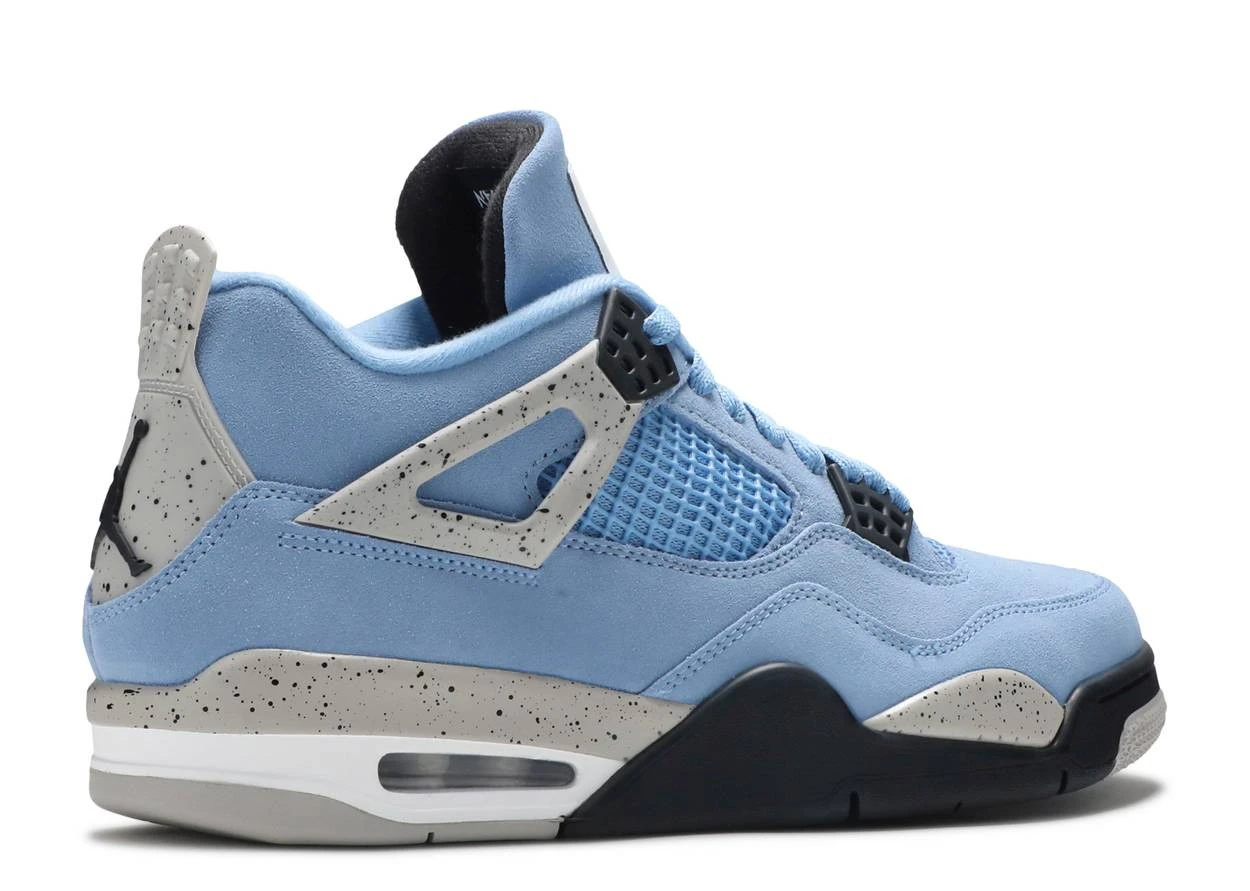 Air Jordan 4 University Blue фото