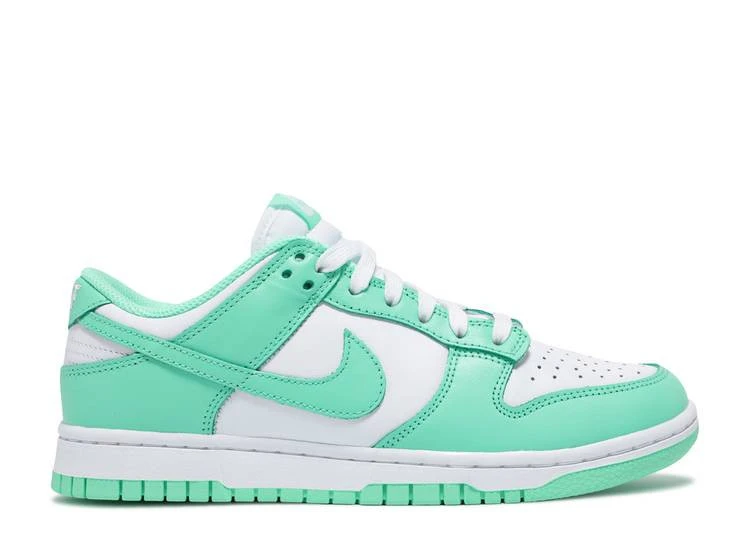 Dunk Low Wmns Green Glow фото