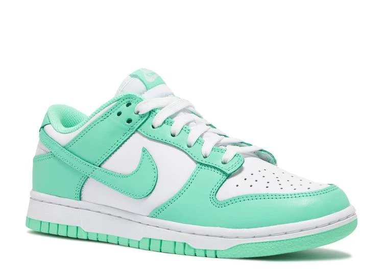 Dunk Low Wmns Green Glow фото