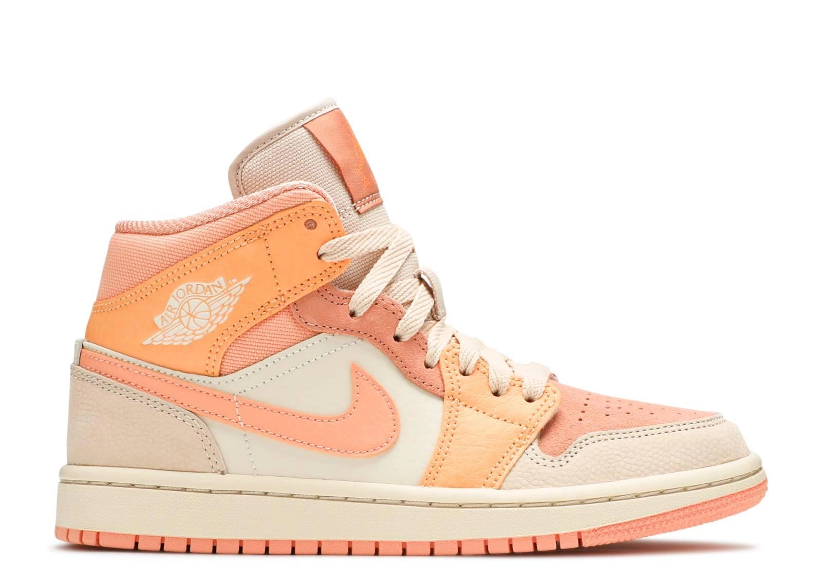 Air Jordan WMNS 1 Mid Apricot Orange 2021 DH4270800 Meet Market