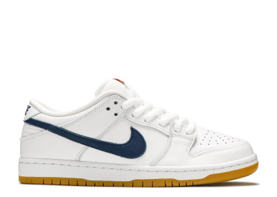 

SB Orange Label White Navy (2021), Белый