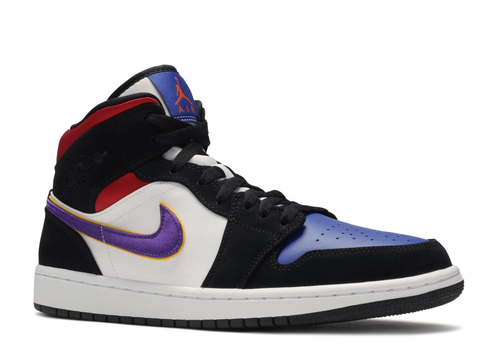 Air Jordan 1 Mid 1 Mid 'Lakers Top 3' фото