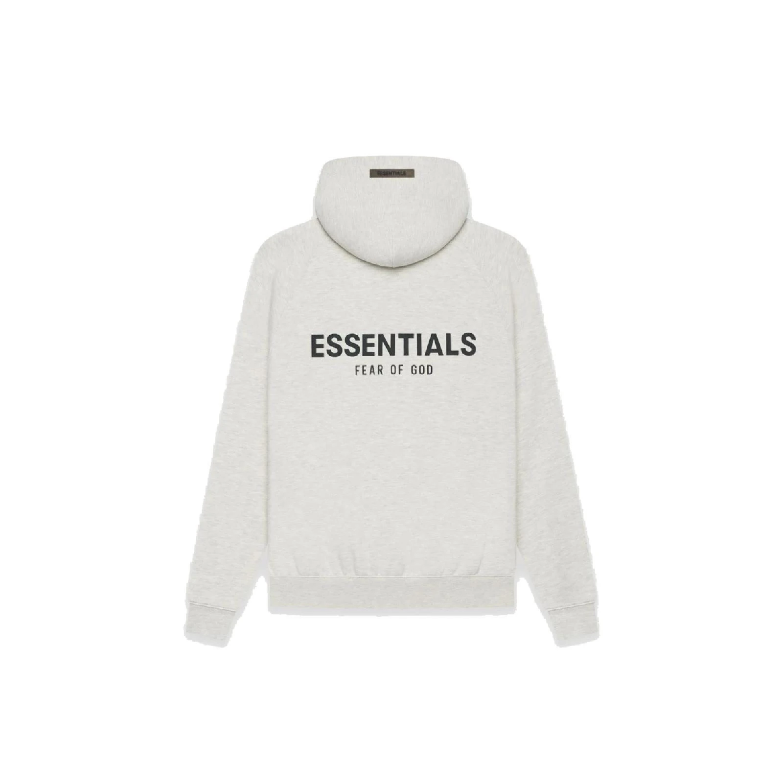 Fear Of God ESSENTIALS Pullover Hoodie Light Heather Oatmeal SS21 SS21DUPLICATE12 Meet Market