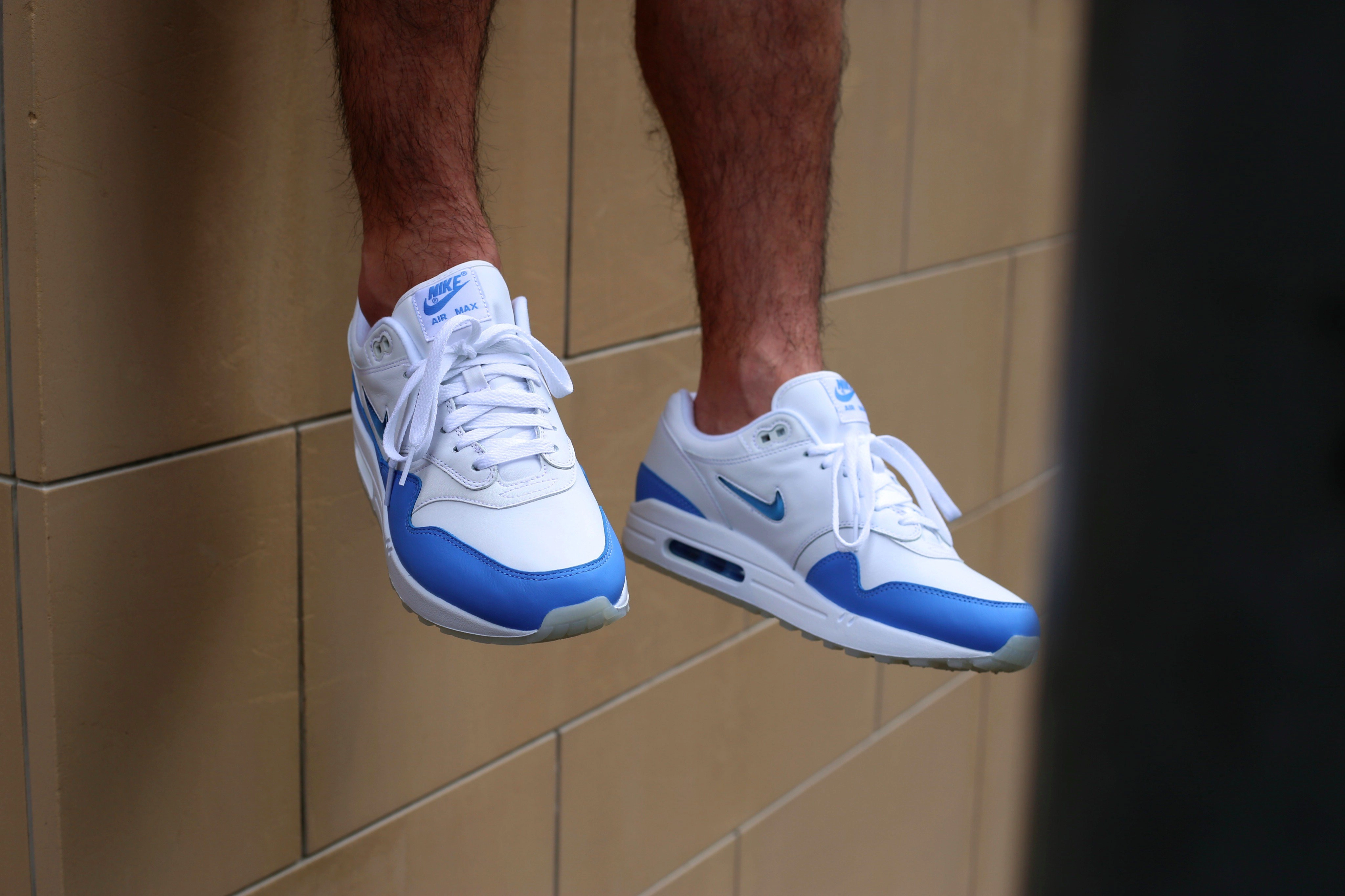 Air Max 1 Air Max 1 Jewel University Blue фото