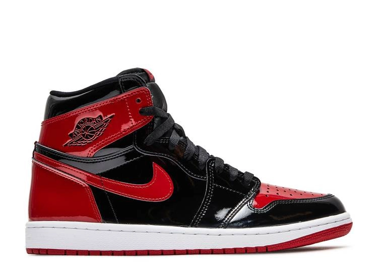 Air Jordan 1 High 1 Retro High OG Patent Bred фото