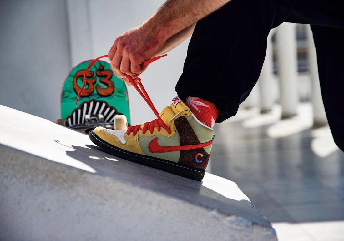 Dunk High Color Skates X SB Kebab And Destroy фото