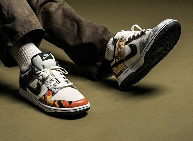 Dunk Low SE Sail Multi Camo фото