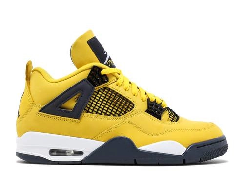 Air Jordan 4 Retro Lightning 2021 фото