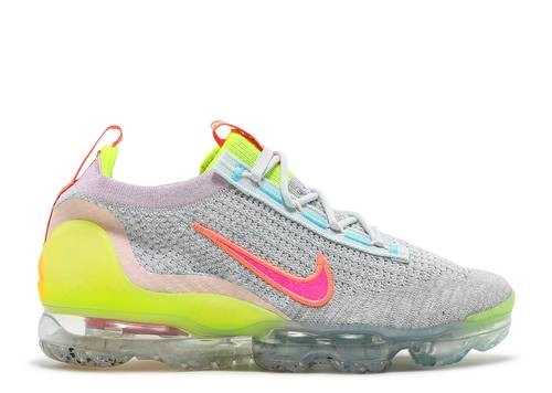 Air Vapor Max Wmns Air Vapor Max 2021 Flyknit Neon фото