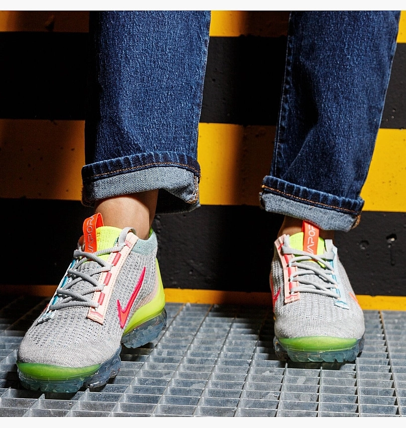 Air Vapor Max Wmns Air Vapor Max 2021 Flyknit Neon фото