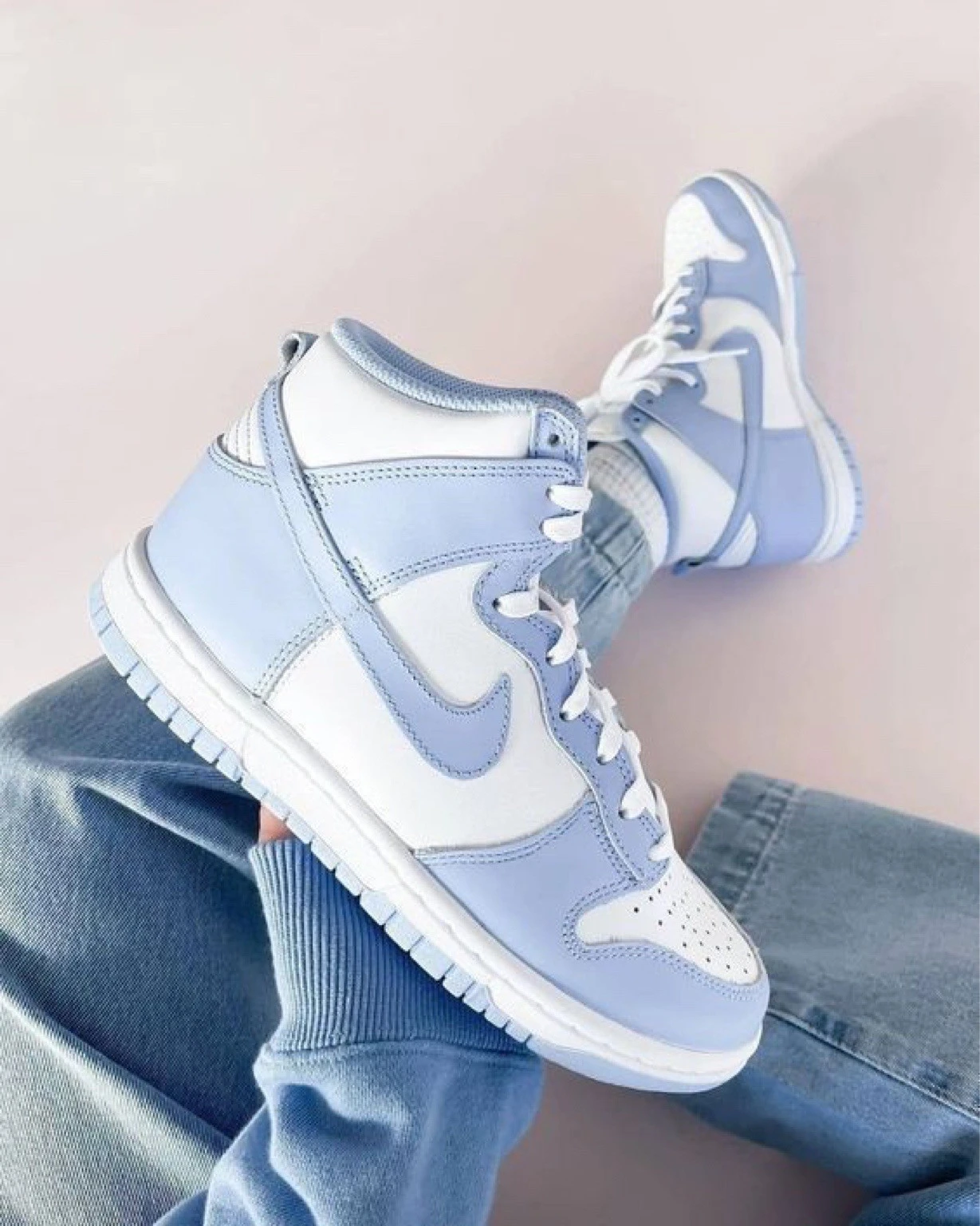 Dunk High Wmns  Aluminum фото