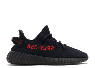 

Bred, Чёрный, Yeezy Boost 350 V2