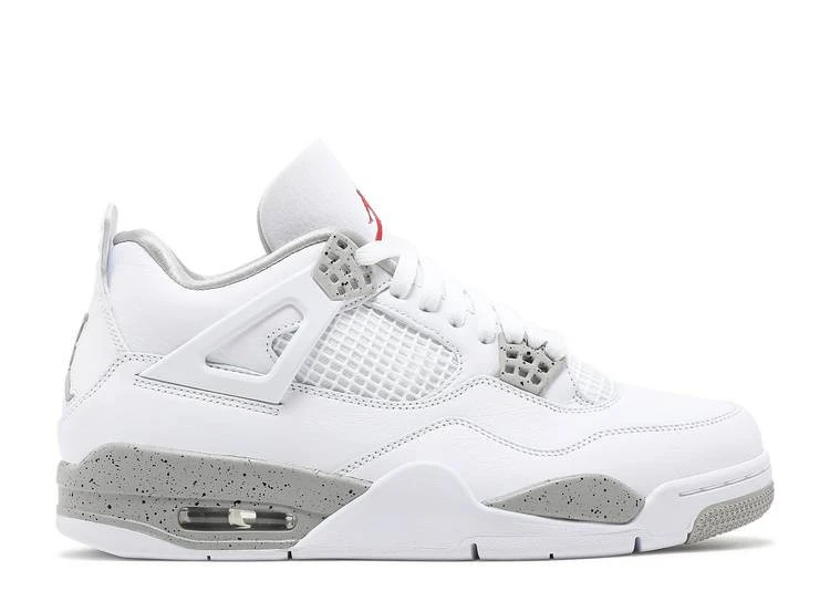 Air Jordan 4 White Oreo фото