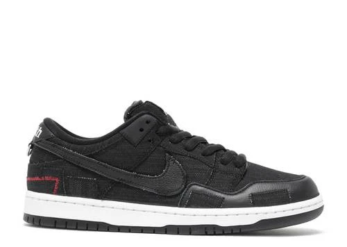 Dunk Low Wasted Youth X Dunk Low SB Black Denim фото