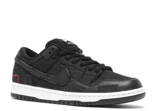 Dunk Low Wasted Youth X Dunk Low SB Black Denim фото