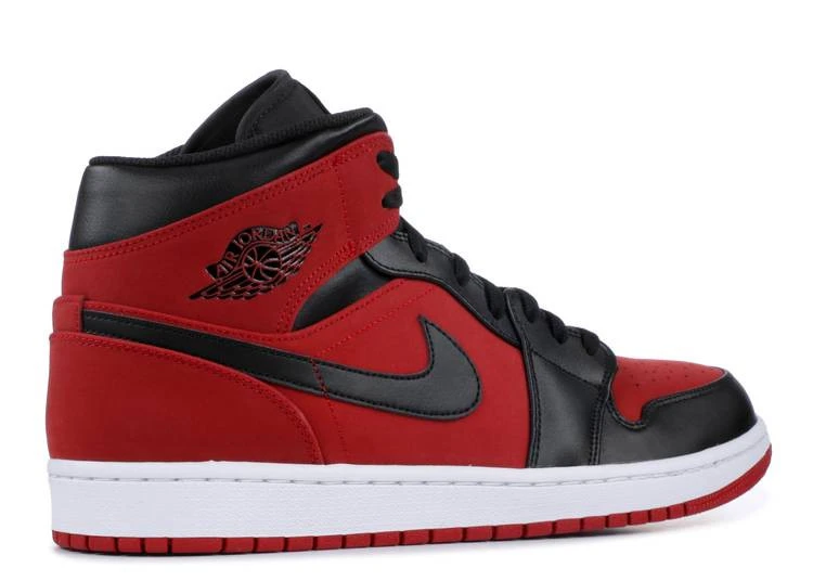 Air Jordan 1 Mid 1 Mid Reverse Banned фото